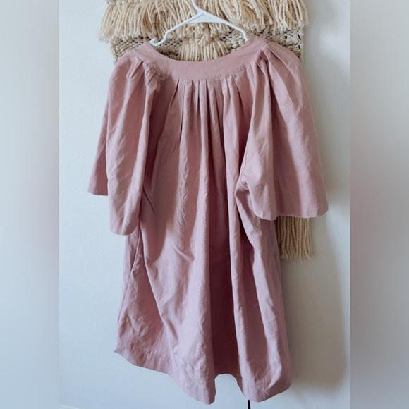 Pomander Place Tuckernuck Orchid Pink Finley Flutter Sleeve Dress Women's Size M - Picture 6 of 6